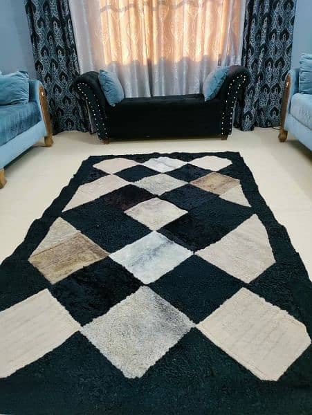Step into Luxury Experience the Unique Texture of Animal Skin Rugs 1