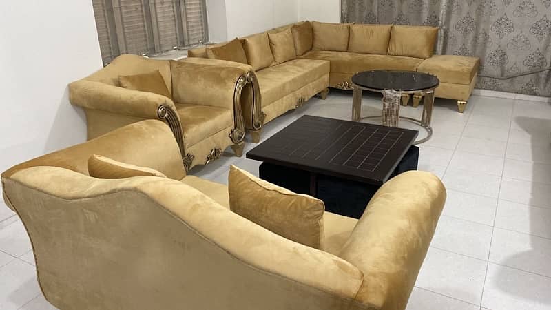 Urgent Home furniture For Sale | Sofa set | Sofa cum bed | Double bed 3