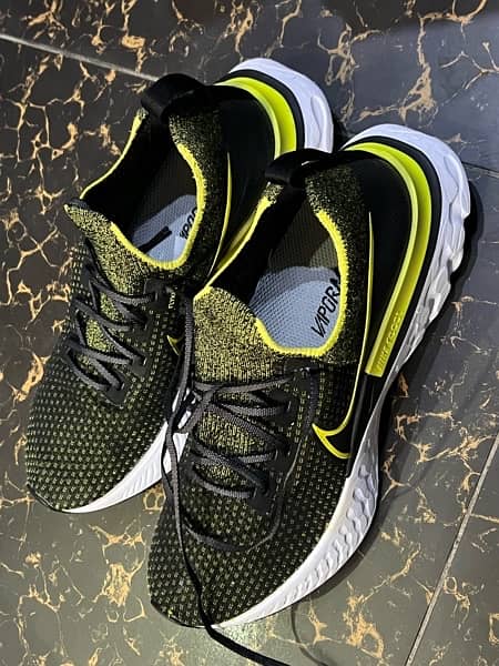 Nike React Infinity Run Flyknit Sonic Yellow / US9.5, UK 8.5, EUR 43 1