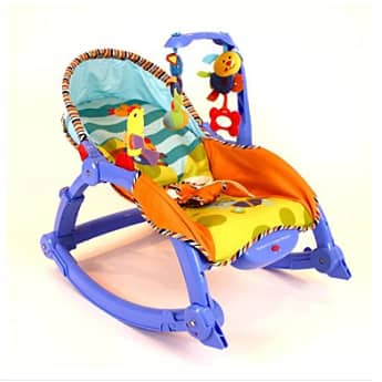 Jubilant Baby Newborn to Toddler Portable Rocker and Bouncer 3