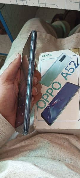 Oppo A52 with box and charger 03207698799 2