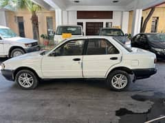 Car Nissan Sunny 1992. Old is gold