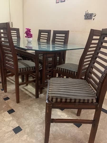 8 chair dinning table for sale 2