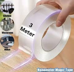 3 Meter Nano tape reusable Transparent double sided tape