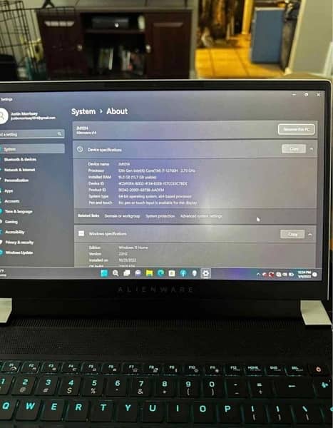 Dell Alienware X14 R1 Gaming Laptop 8