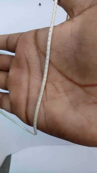 new stock of pure silver ittalian chains for mens 4