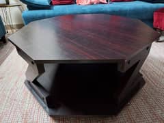 "Stylish Wooden Center Table in Perfect Shape