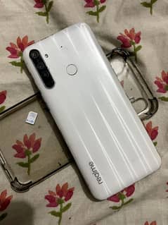 realme 6i 4/128 with box and charger 100% ok 0