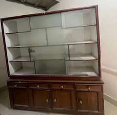 Wooden ShowCase for displaying cutlery and Kitchen Items 0