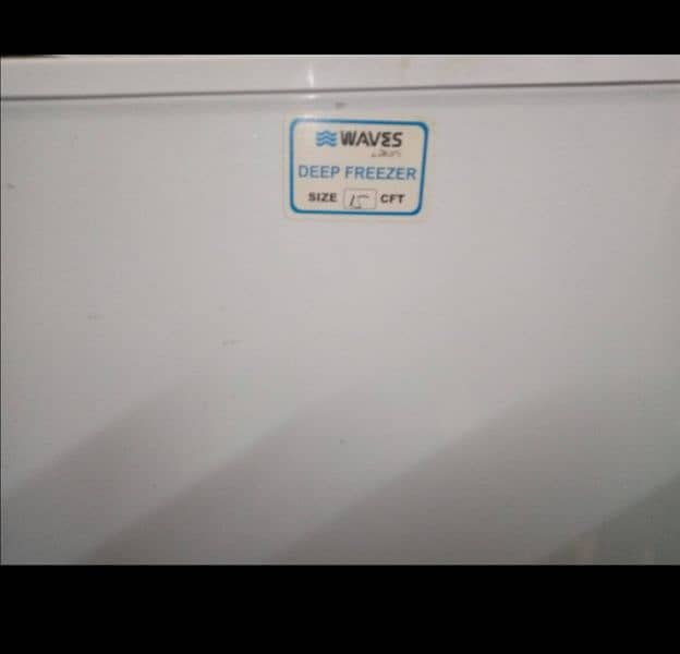 Freezer of Waves Company single door freezer, in good condition 2