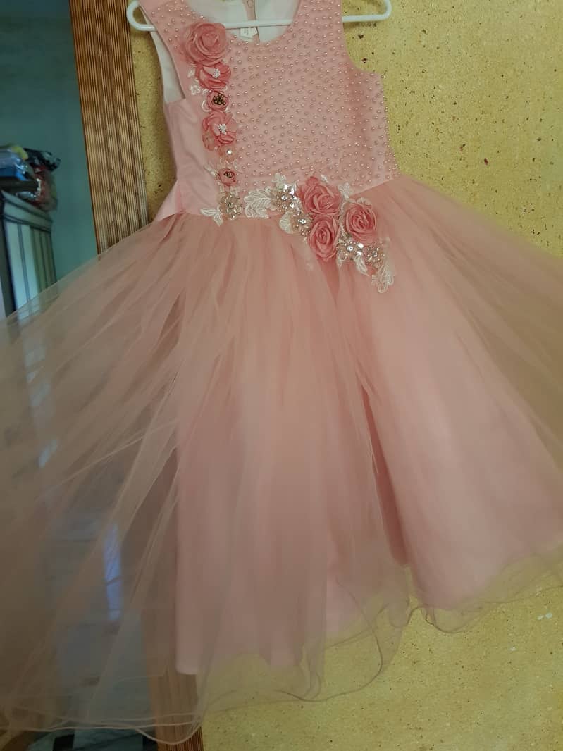 Pink color Frock 1