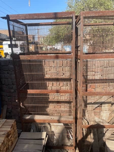 2pc Iron cages for pigeon or any birdcage 1