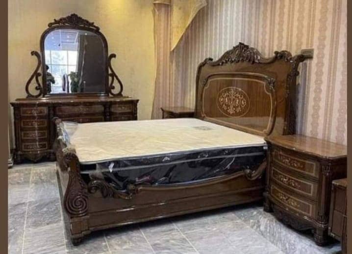 bed / king bed / double bed / bed / Chinoti bed / bed set / Furniture 1