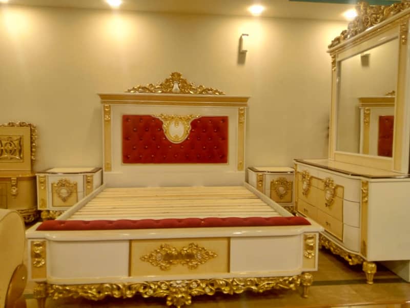 bed / king bed / double bed / bed / Chinoti bed / bed set / Furniture 11