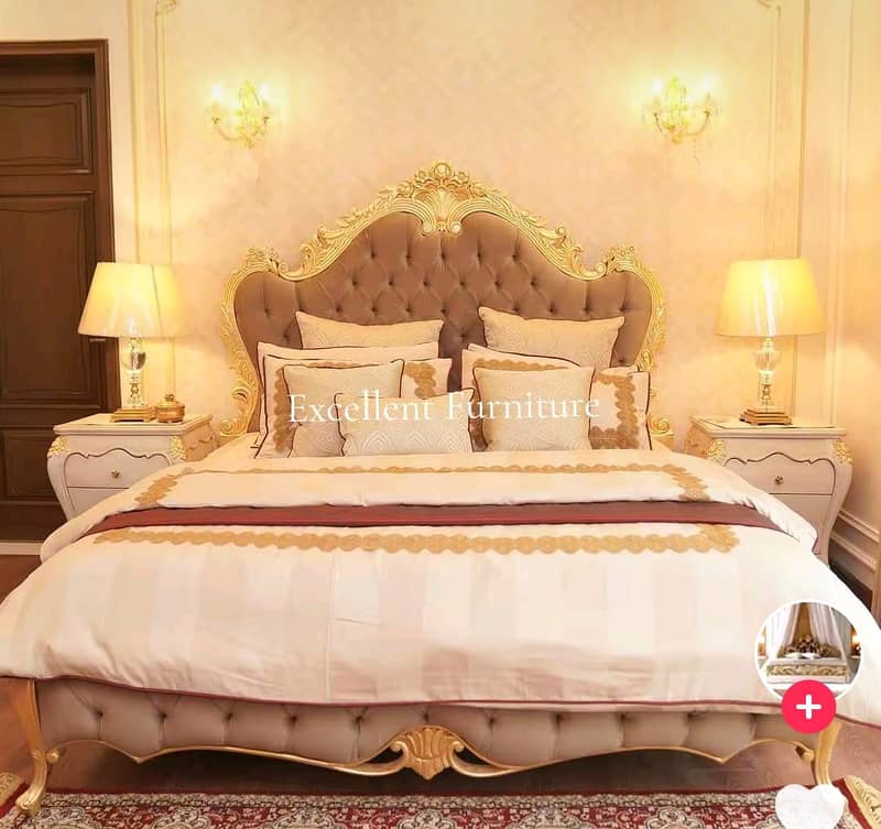 bed / king bed / double bed / bed / Chinoti bed / bed set / Furniture 12