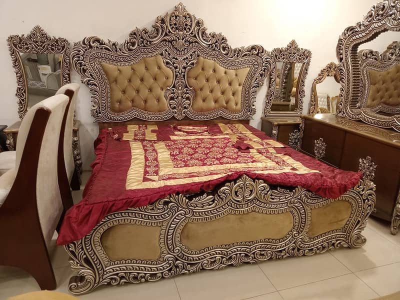 bed / king bed / double bed / bed / Chinoti bed / bed set / Furniture 16