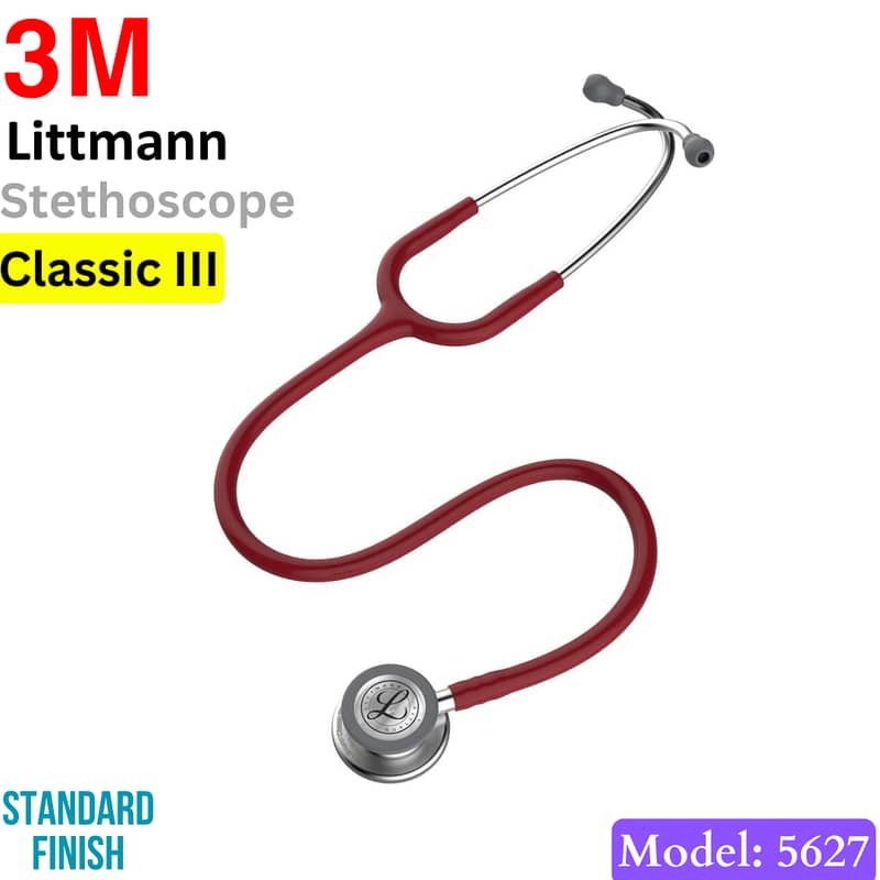 3M Littmann Classic III Monitoring Stethoscopes 3