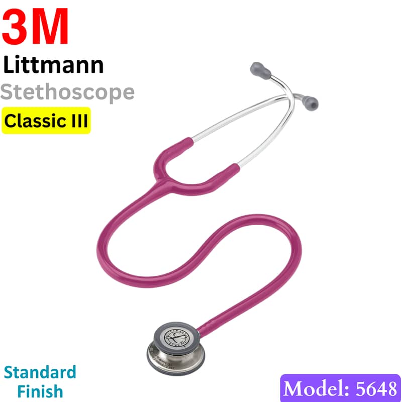 3M Littmann Classic III Monitoring Stethoscopes 7