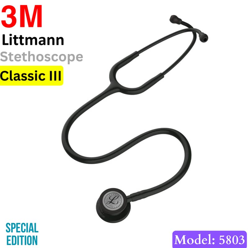 3M Littmann Classic III Monitoring Stethoscopes 8