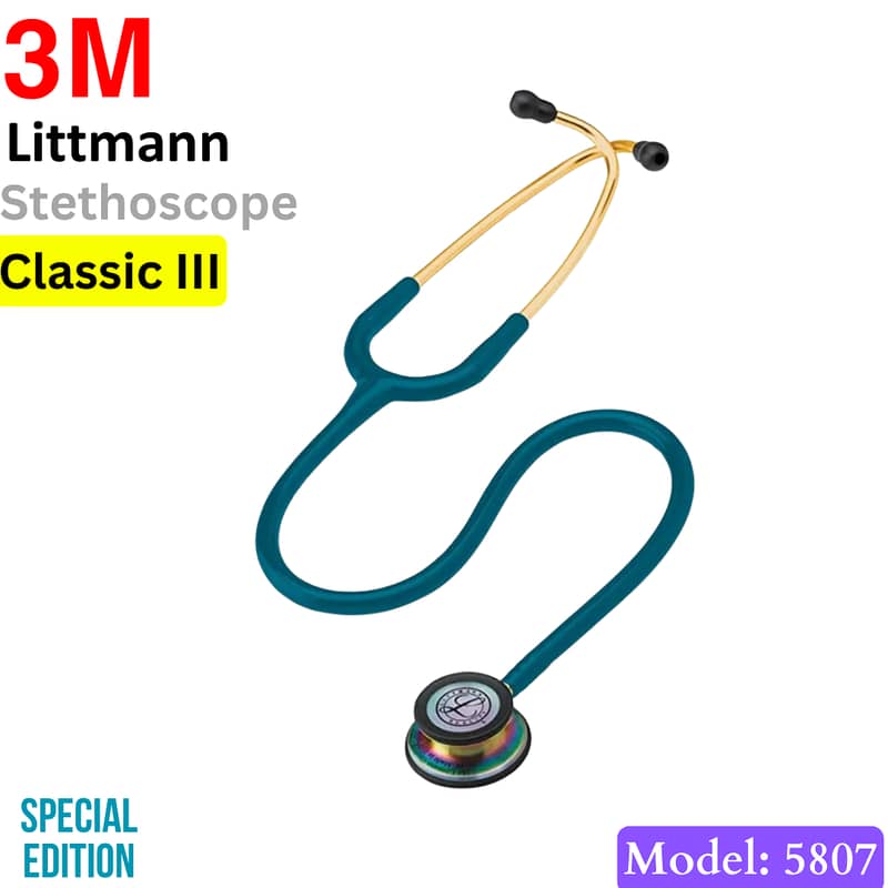 3M Littmann Classic III Monitoring Stethoscopes 10