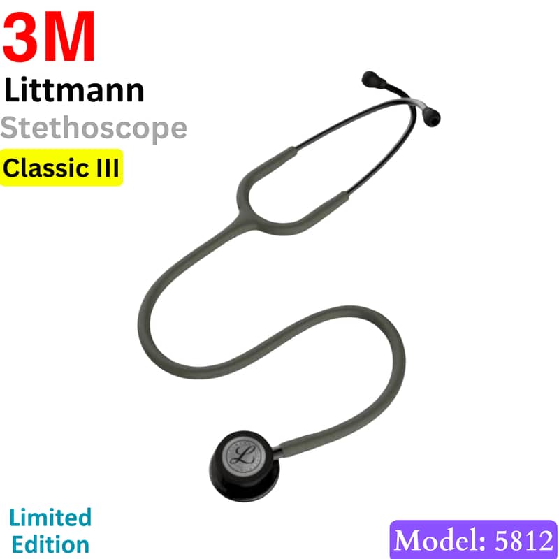 3M Littmann Classic III Monitoring Stethoscopes 12