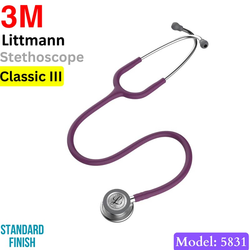 3M Littmann Classic III Monitoring Stethoscopes 13