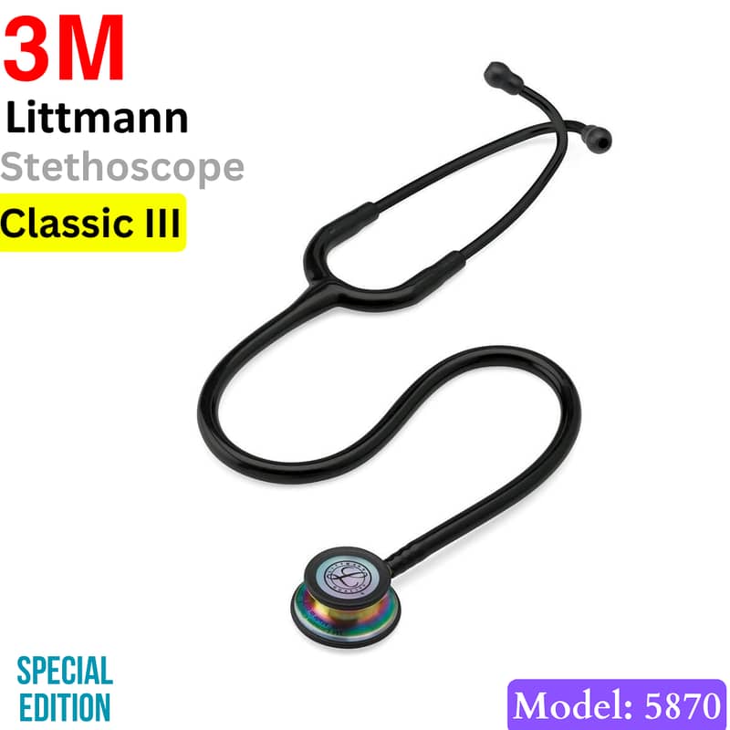 3M Littmann Classic III Monitoring Stethoscopes 18