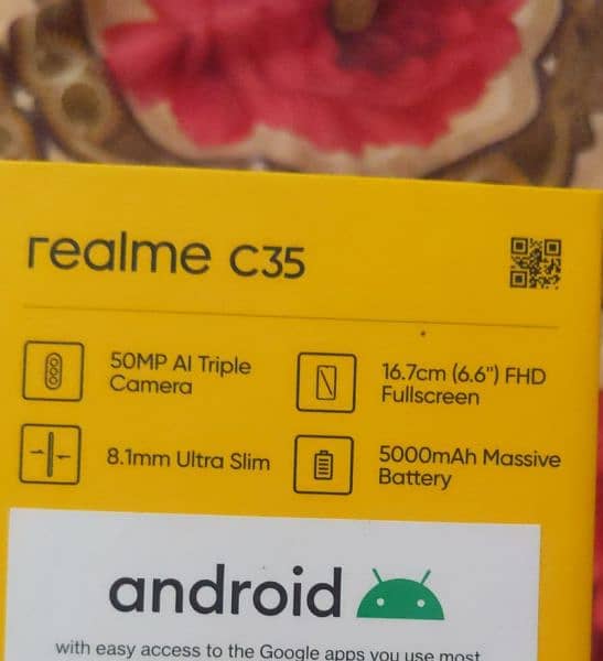 Realme C35 4+4/128 for sell. . 2