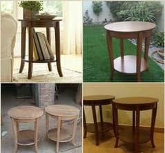 wooden side tables 0