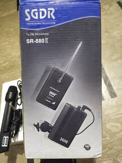 SGDR Wireless Hand Microphone SR-880 II