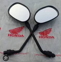 Honda CG 125 2022 Model Side Mirror For Sale