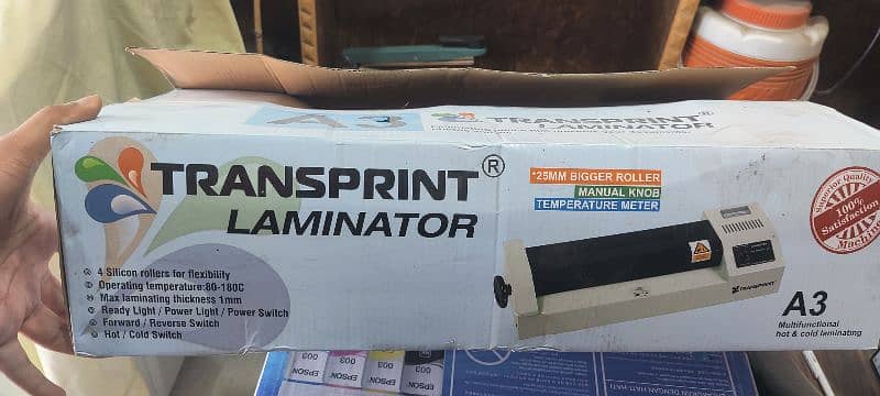 transparent laminator machine 1