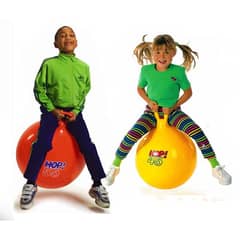 45cm Hop Ball For Kids, Hop Ball With Handle For Exercise 0