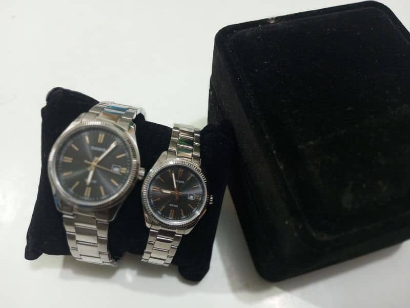 Casio orignal couple watches for sale . . 0