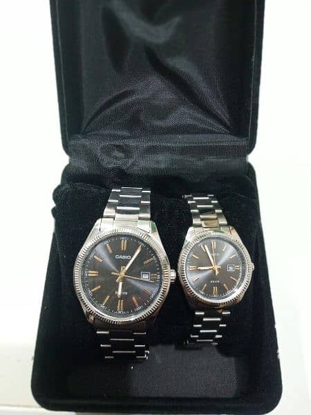 Casio orignal couple watches for sale . . 1