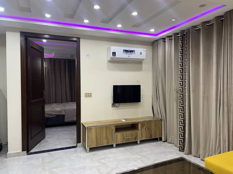 Furnished Family Flat Available For Rent In Bahria Town 5