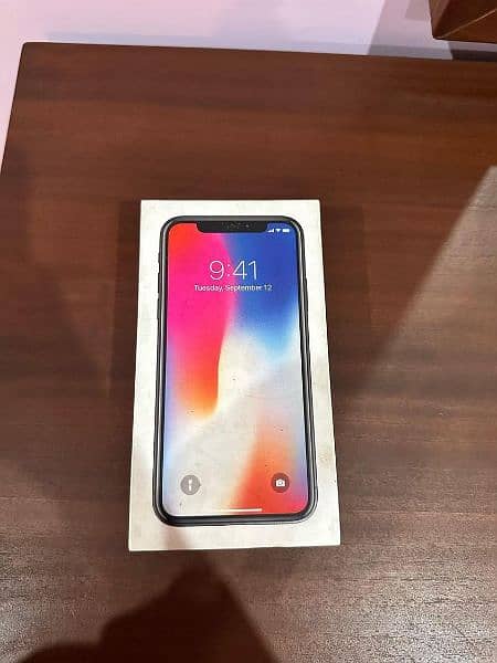 iphone X 64gb pta approved with box 2