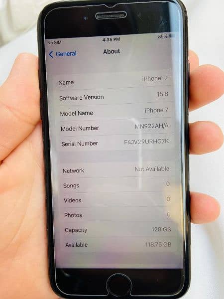 iphone 7.128gb pta approved seald phone 1