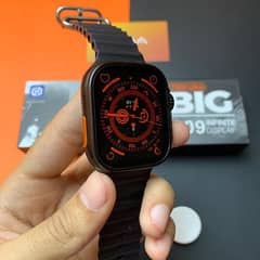 smart watch BIG 2.09 display wireless charger and Bluetooth T900 Ultra