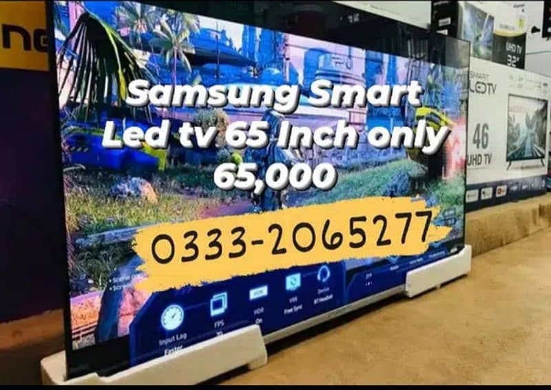 48" 55" 65" 75 Inch SMART Samsung Led tv AMOLED display 2024 MODEL 1