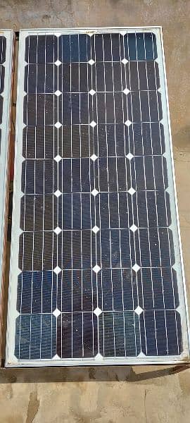 2x150 Watt Solar panels with Special Iron Frame, Controller & Cable 1