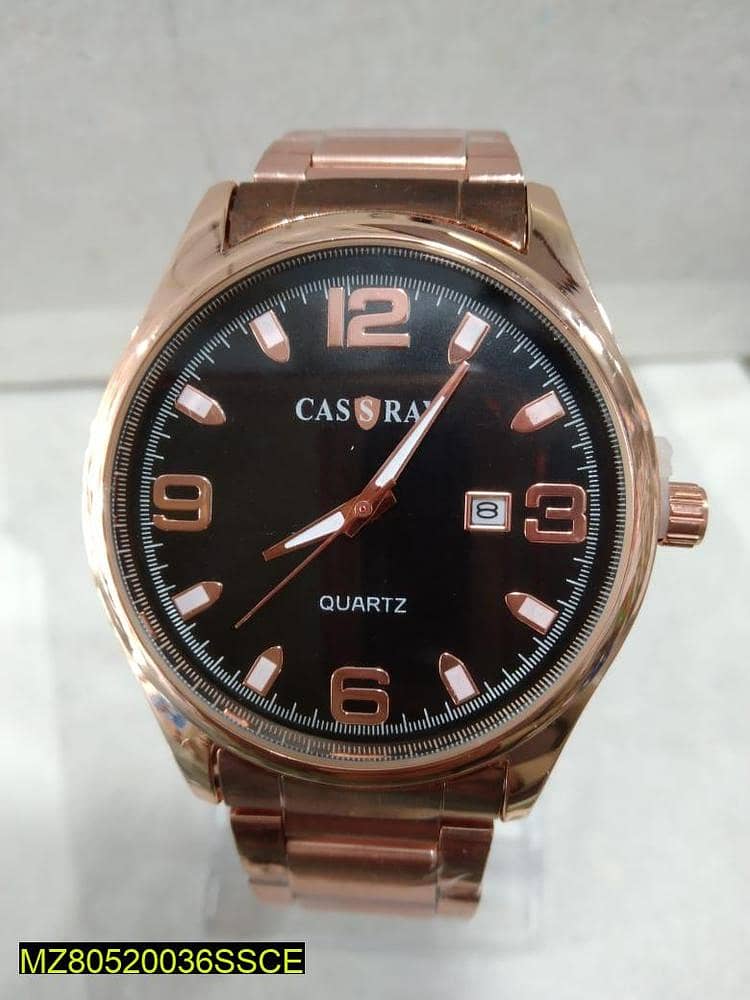 Quartz casual men's watch 4