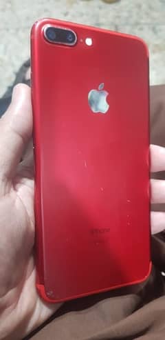 I phone 7 plus red colour 128 gb battery healthy 89 condition 10 by 9 0