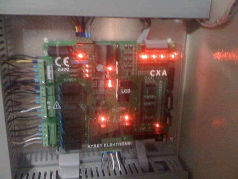 LIFT CARDS, INVERTERS, CONTROL PANEL 7