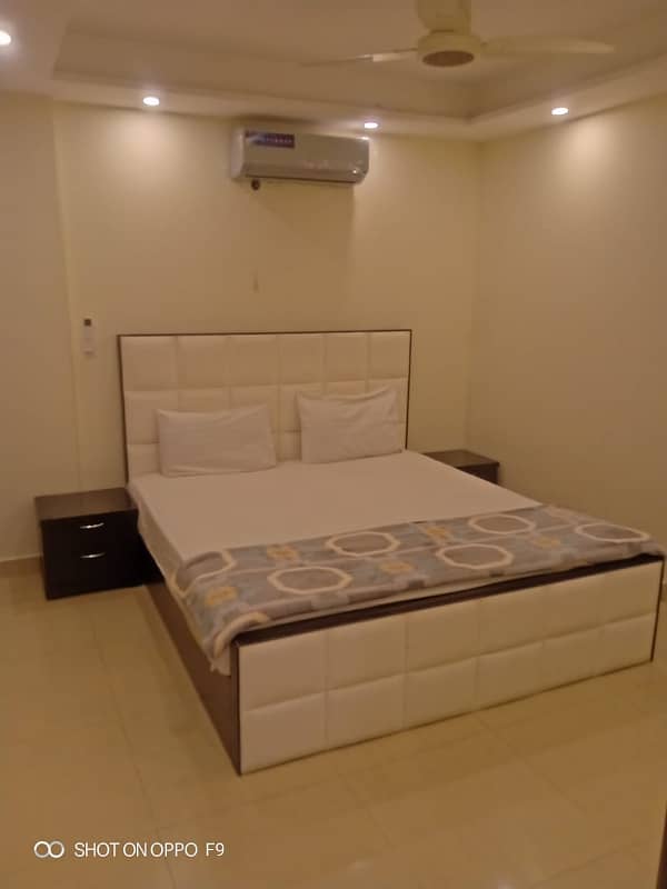 One bedroom apartment for rent on daily basis in bahria town 1