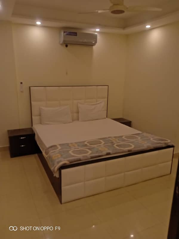 One bedroom apartment for rent on daily basis in bahria town 5