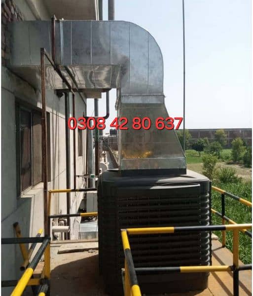 Duct Evaporative Air cooler , Desert Cooler(Industrial  & Domestic) AC 2