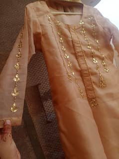 full set organza dupata and net kameez