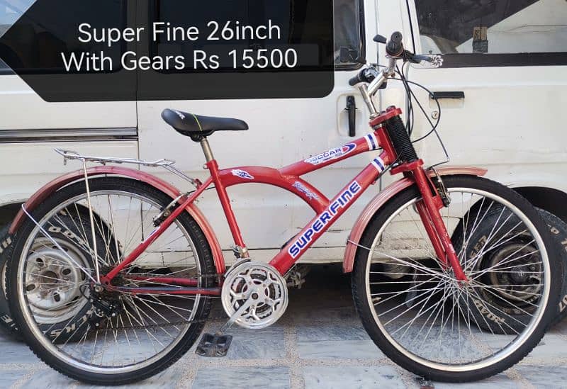 Excellent Condition Used Cycles Different/Reasonable Prices Full Ready 3