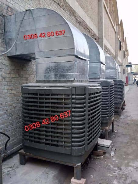 aolan Duct Evaporative Air  cooler System, Industrial Desert Cooler AC 4